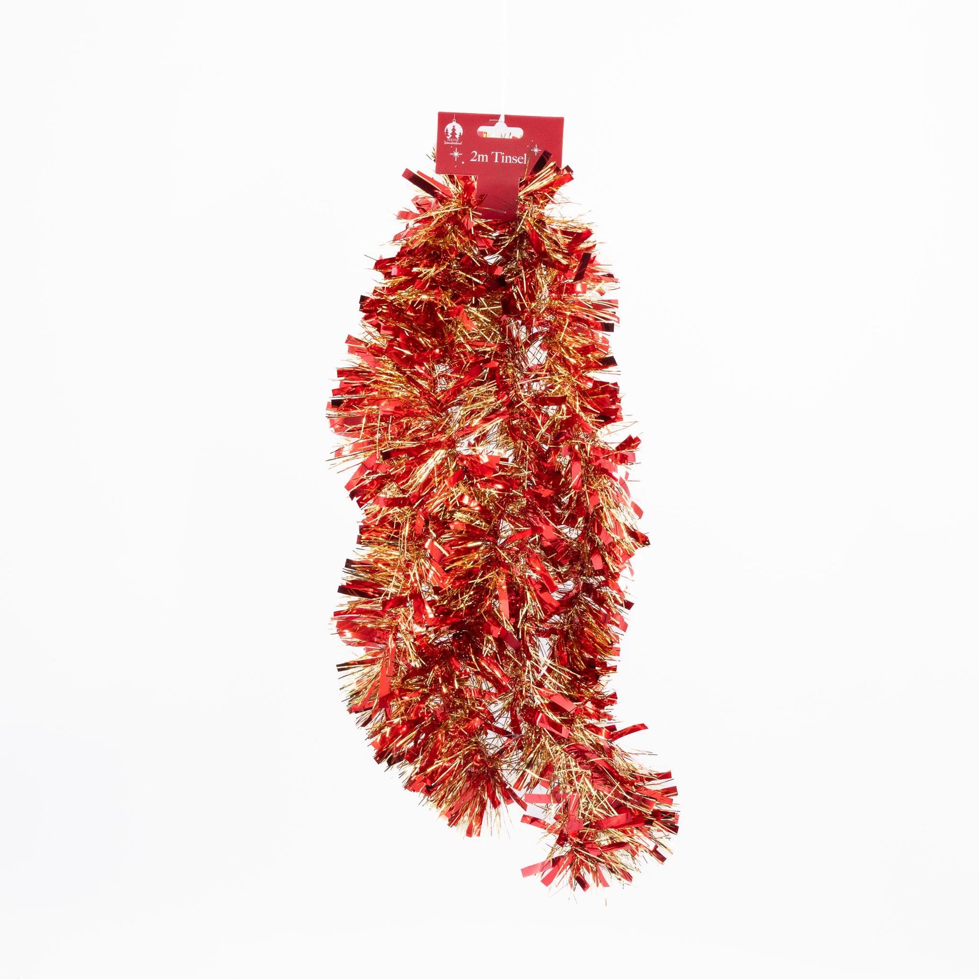 6 X 2M Chunky Tinsel Christmas Tree party Home Xmas Decoration Garland 12 Metre Etsy