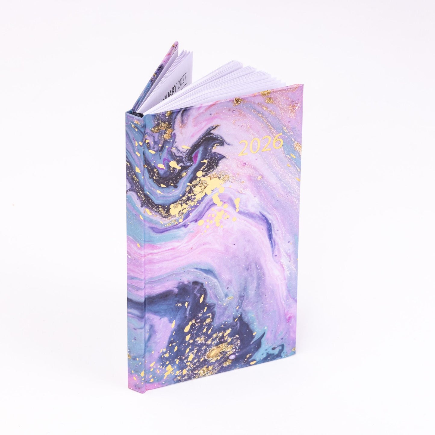2026  Diary Slim Size Week to View Diaries Full Year Journal Calendar Planner
