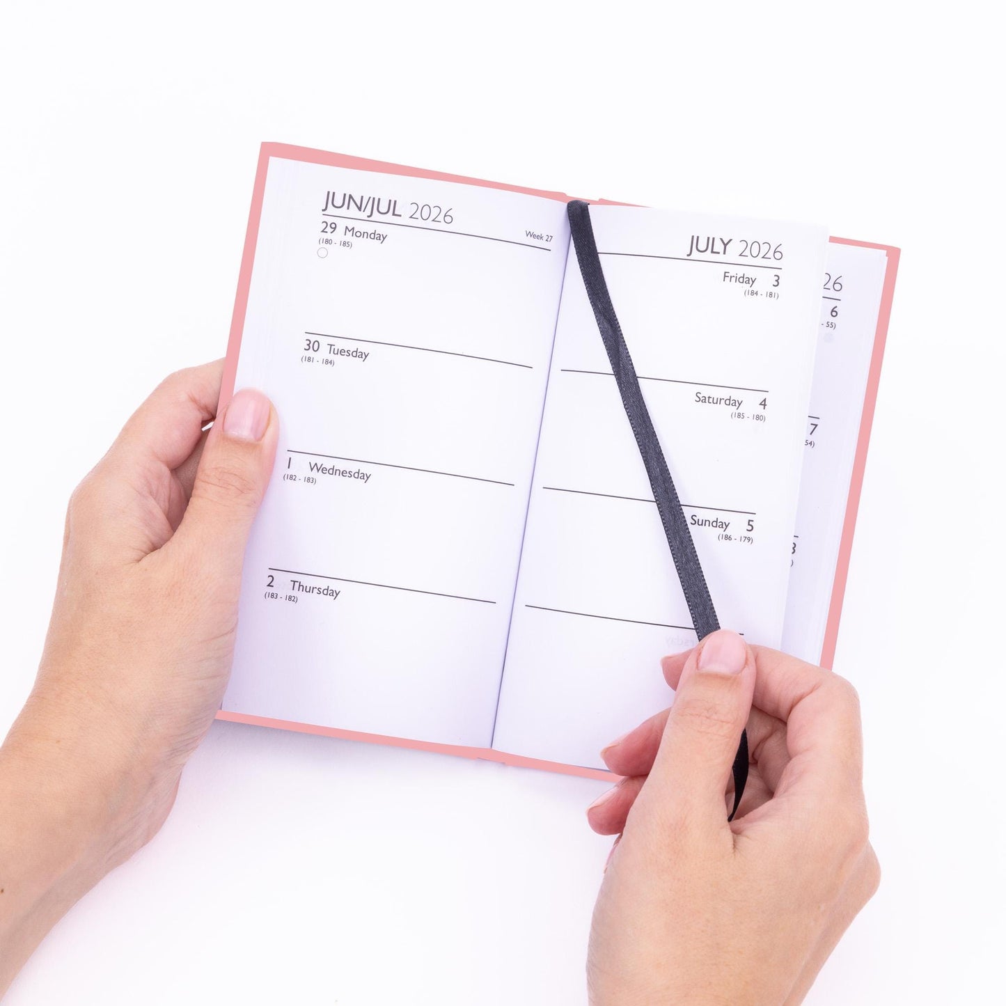 2026 Slim Diary: Week to View Planner, Journal Calendar