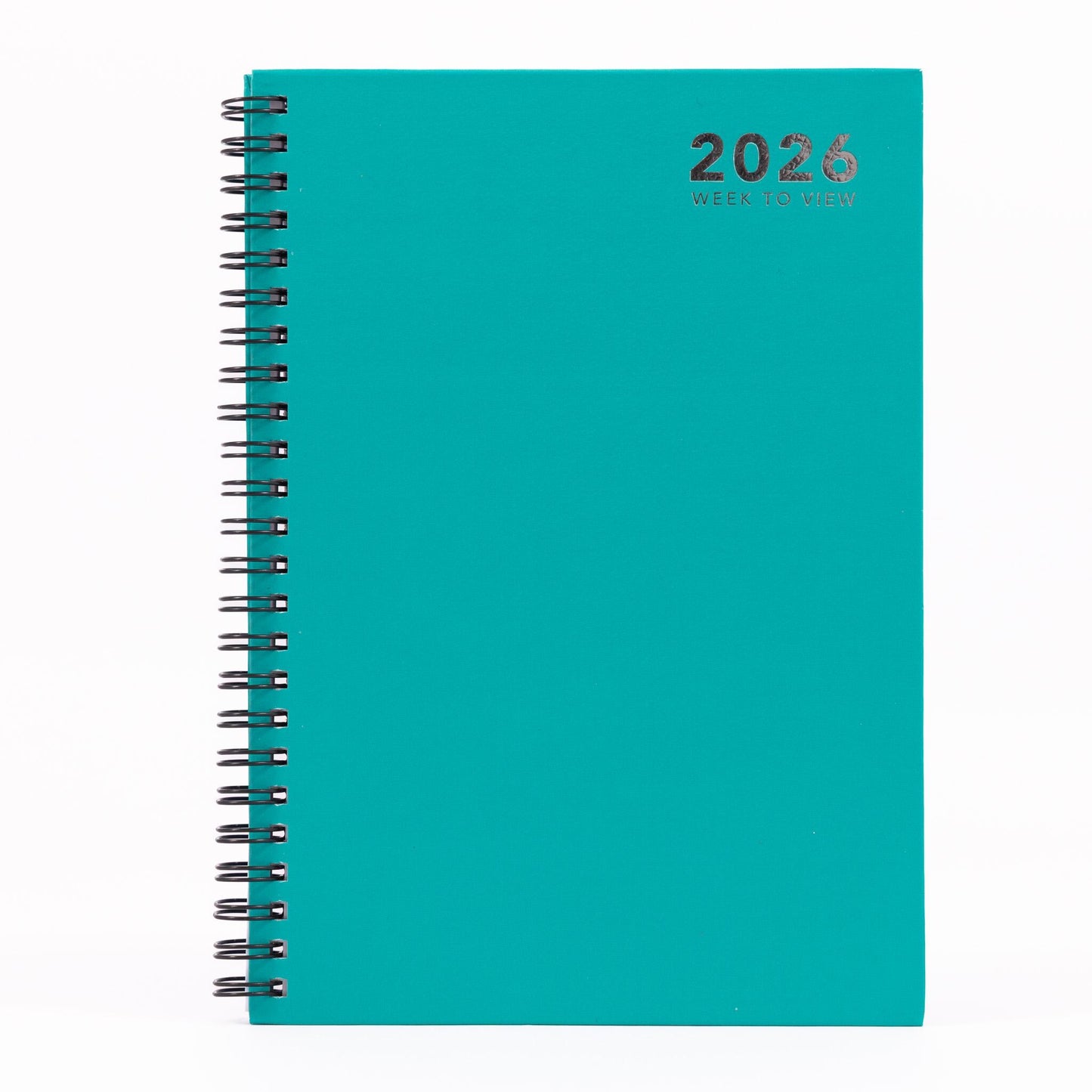 2026 A5 Week To View Diary Full Year Planner Desk Organiser Spiral Hardback Book