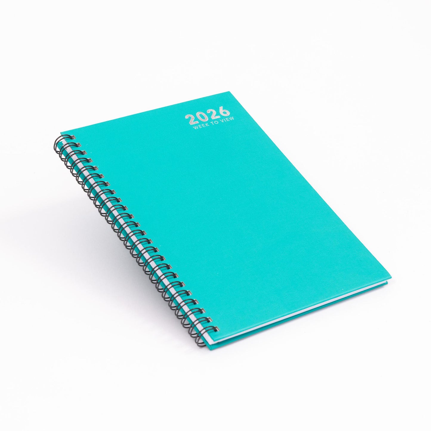 2026 A5 Week To View Diary Full Year Planner Desk Organiser Spiral Hardback Book