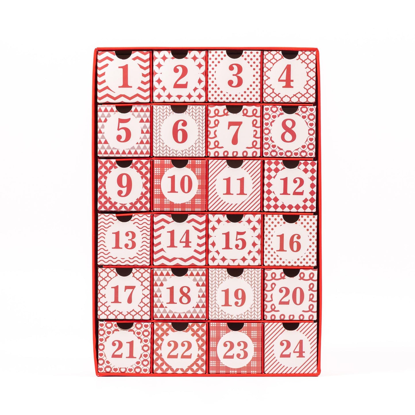 Fill your Own Advent Calendar 1-24 Draws Christmas Countdown Aztec