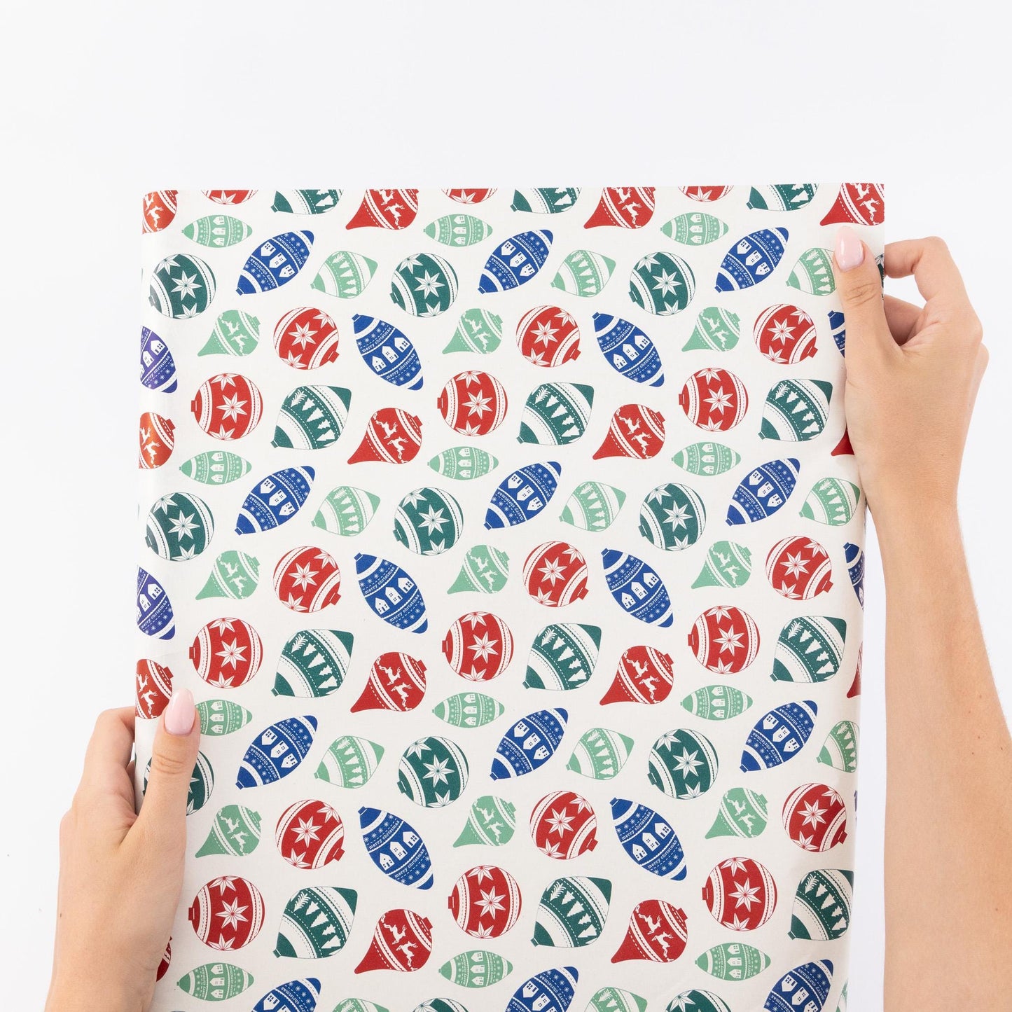 4 Rolls Christmas Gift Wrapping Scandi Paper 4M x 70cm Roll 16 Metre Etsy