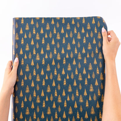 Contemporary Christmas Wrapping Paper – 4 Rolls x 4m – image 3