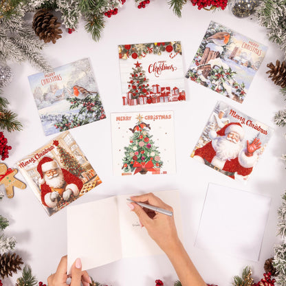 Christmas Cards Bumper Pack – 6 Designs – Pack of 36 – image 4