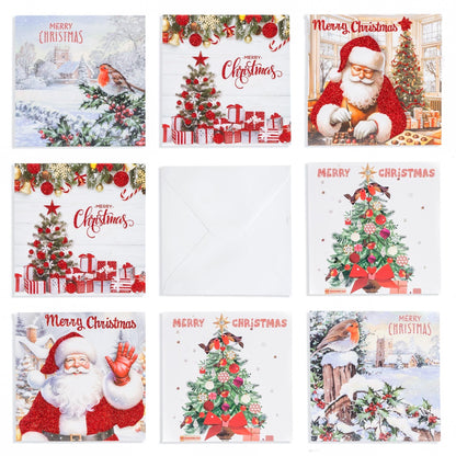 Christmas Cards Bumper Pack – 6 Designs – Pack of 36 – image 2