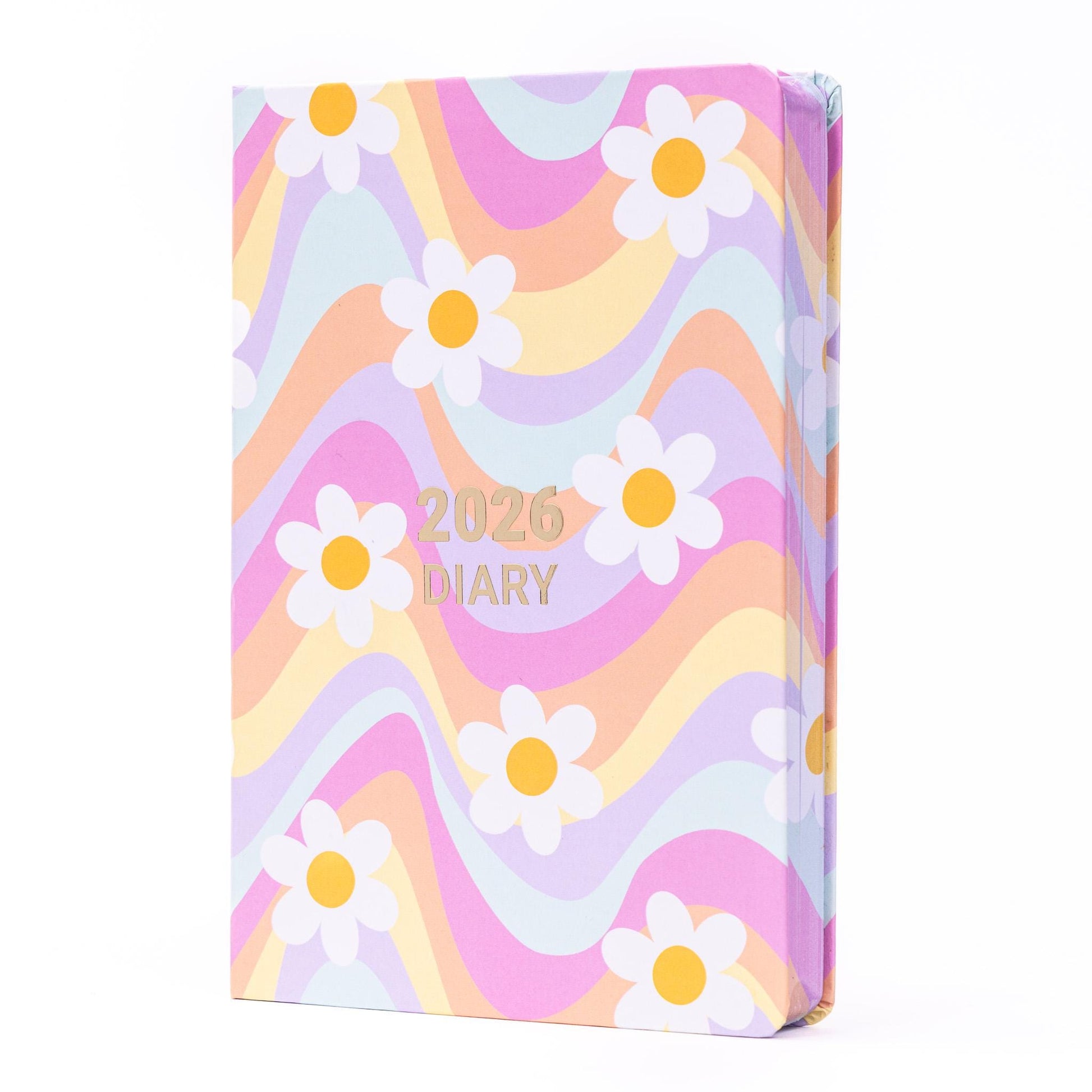 2026 Diary A5 Day to Page Full Year Planner Desk Hardback Luxury Printed Edges Etsy
