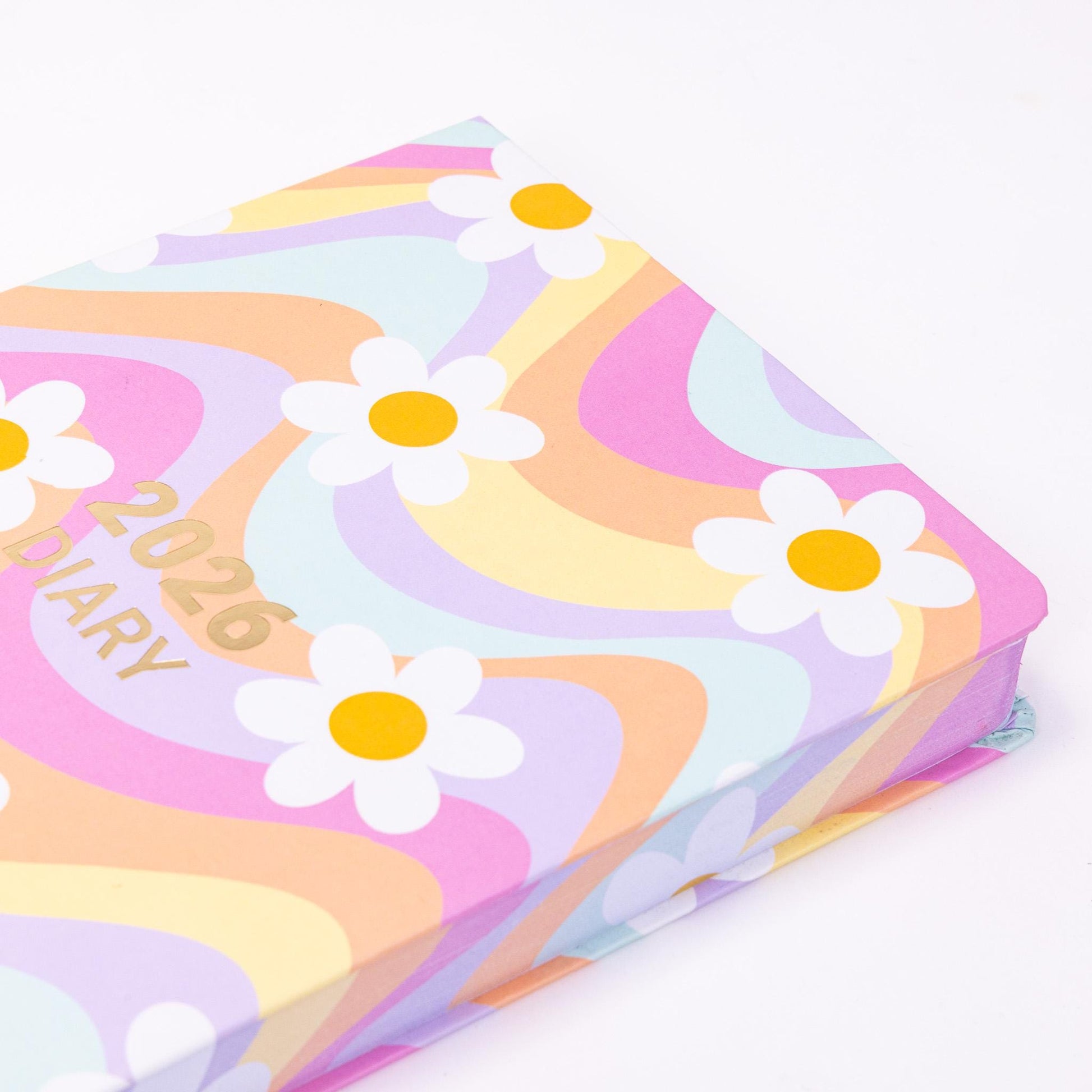 2026 Diary A5 Day to Page Full Year Planner Desk Hardback Luxury Printed Edges Etsy