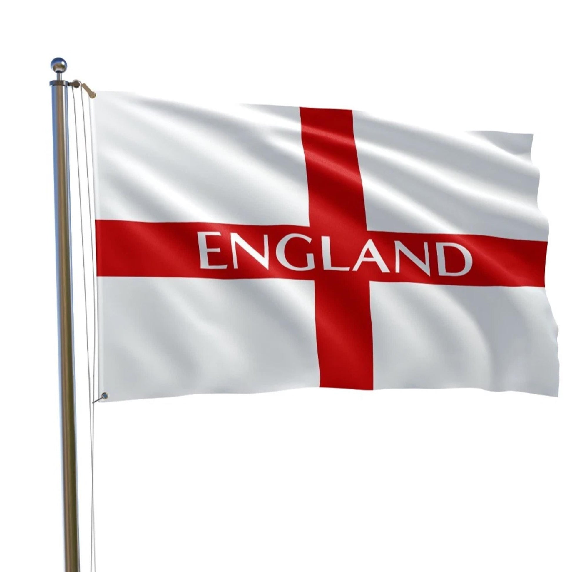 England Flag St George Cross Flags English Eyelets With ENGLAND 5ft X 3ft Etsy