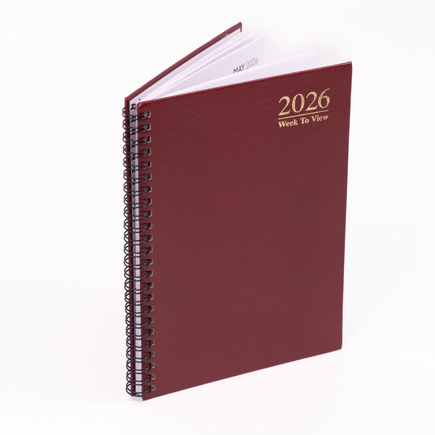 2026 A5 Week To View or Page A Day Diary Full Year Planner Desk Organiser Spiral Etsy
