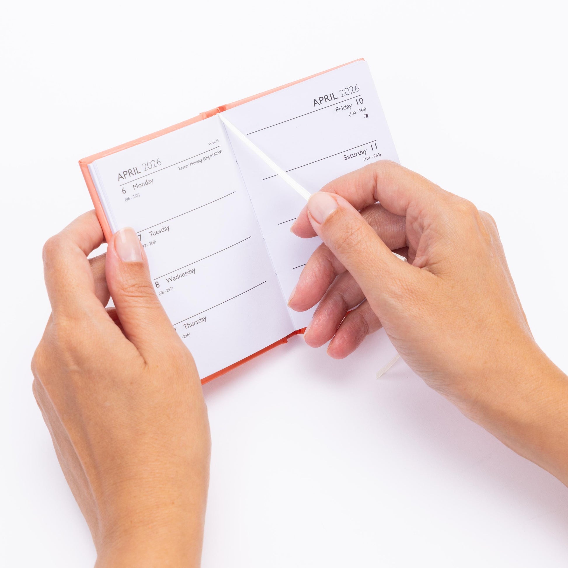 2026 Diary Tartan Slim Pocket Size Week to View 2026 Diaries Full Year Etsy