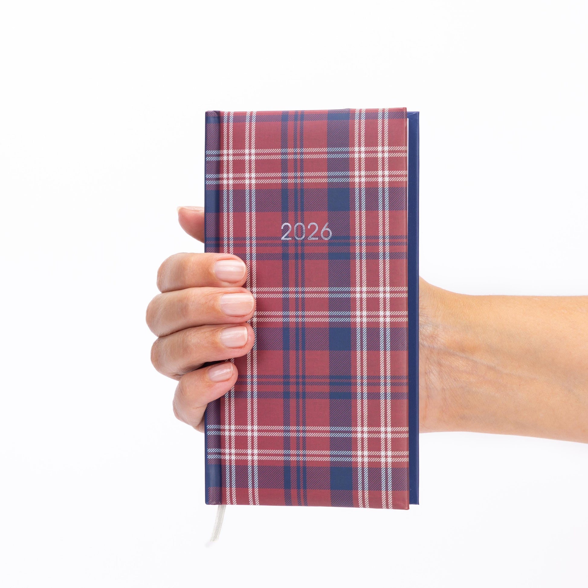2026 Diary Tartan Slim Pocket Size Week to View 2026 Diaries Full Year Etsy