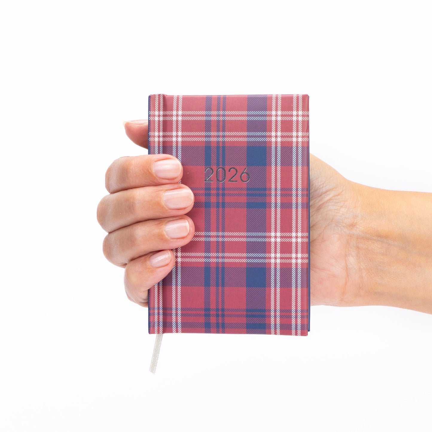 2026 Diary Tartan Slim Pocket Size Week to View 2026 Diaries Full Year Etsy