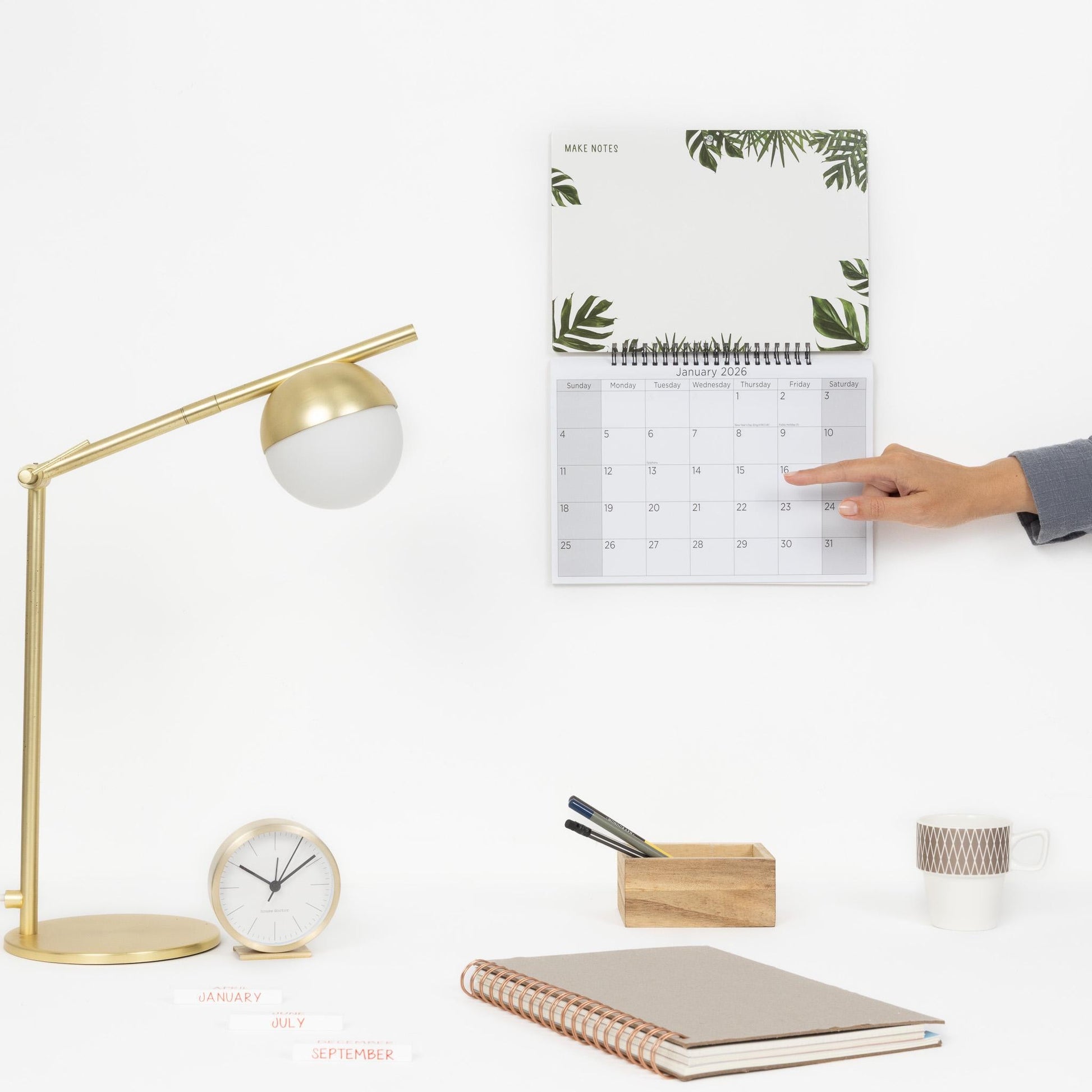 2026 Monthly Memo Board Wall Calendar Family Organiser White Board & Pen Etsy