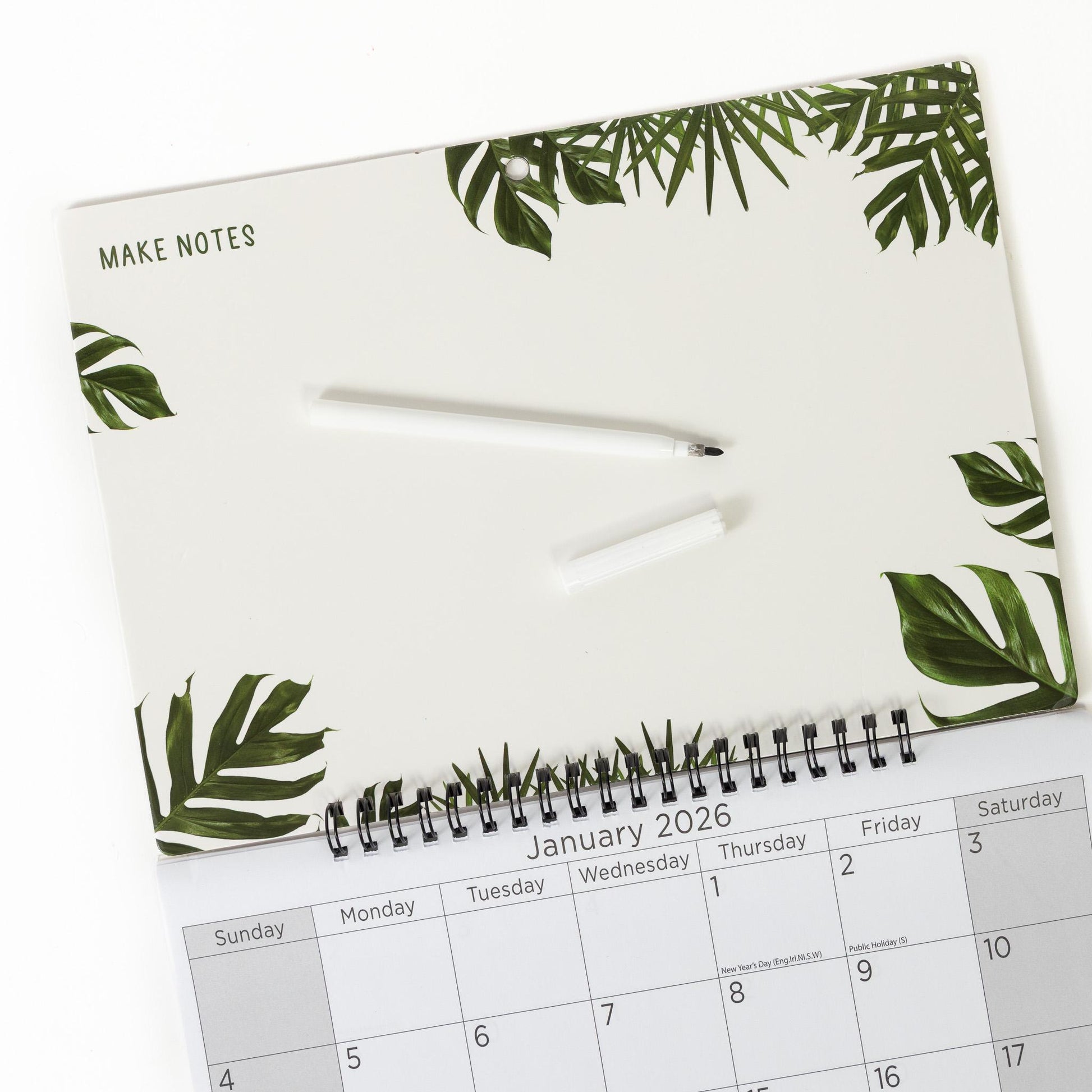 2026 Monthly Memo Board Wall Calendar Family Organiser White Board & Pen Etsy