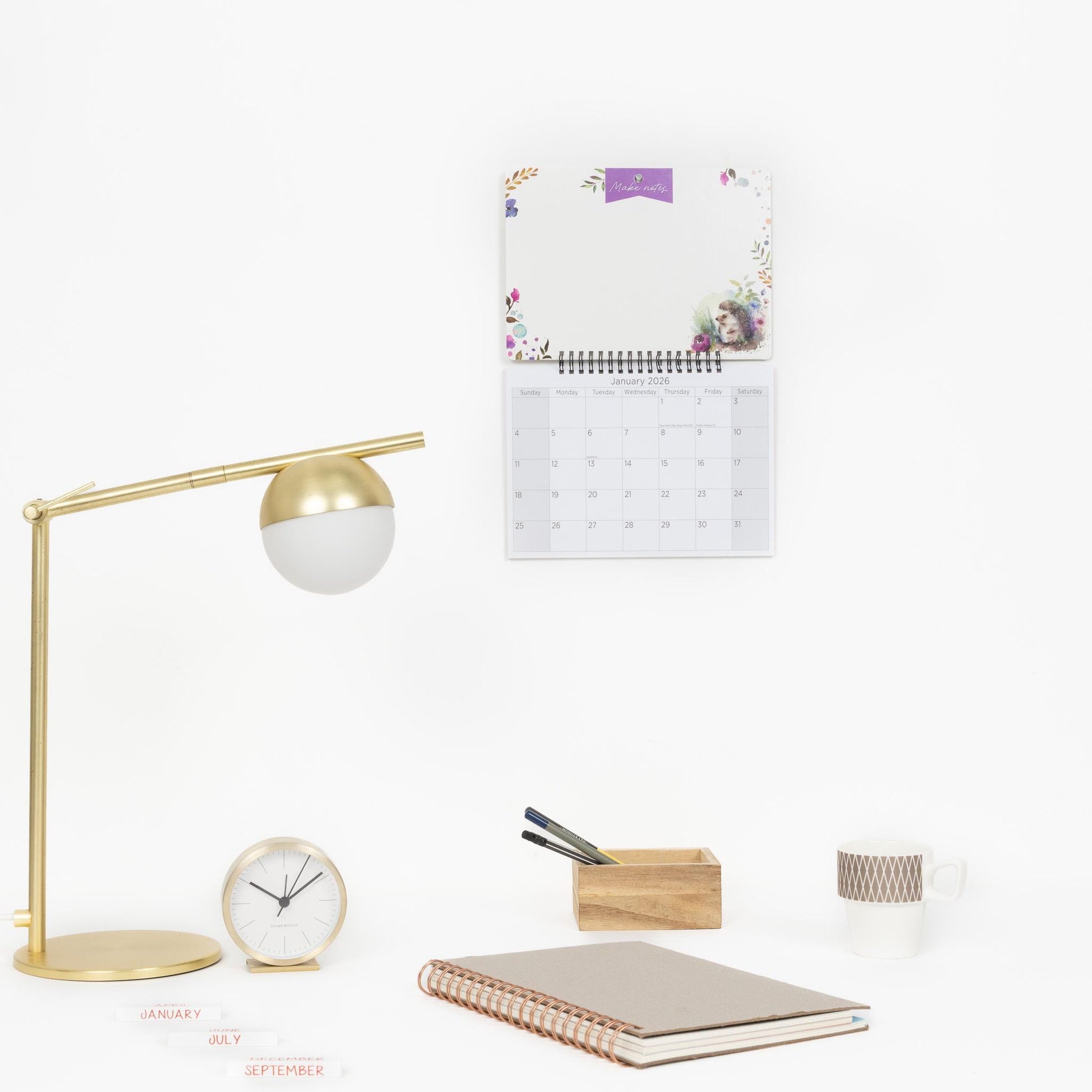 2026 Monthly Memo Board Wall Calendar Family Organiser White Board & Pen Etsy