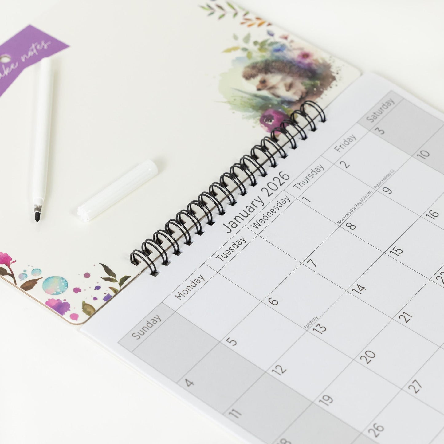 2026 Monthly Memo Board Wall Calendar Family Organiser White Board & Pen Etsy