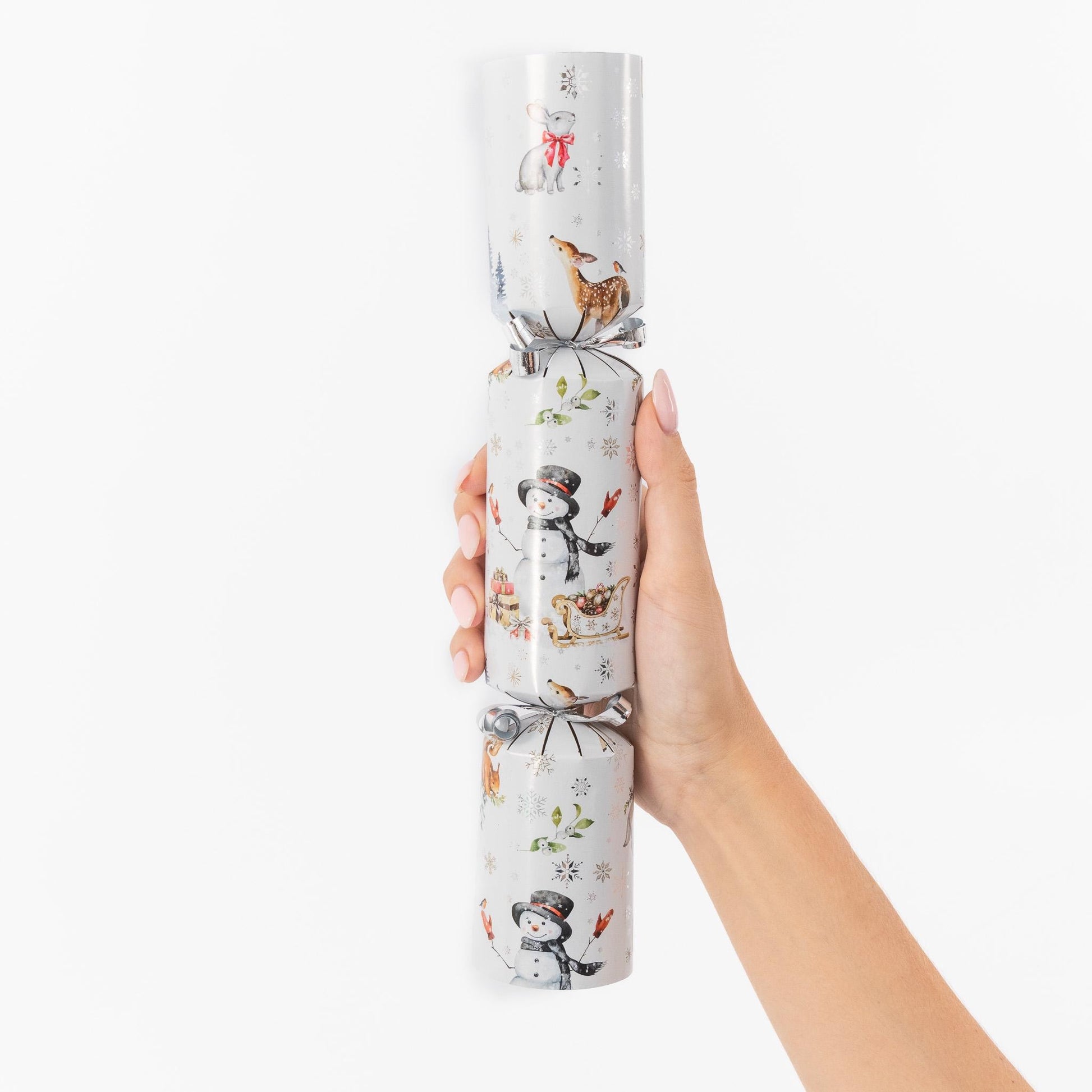 Christmas Cracker Make & Fill Your Own kit Makes 6 Crackers Hats Jokes Woodland Etsy