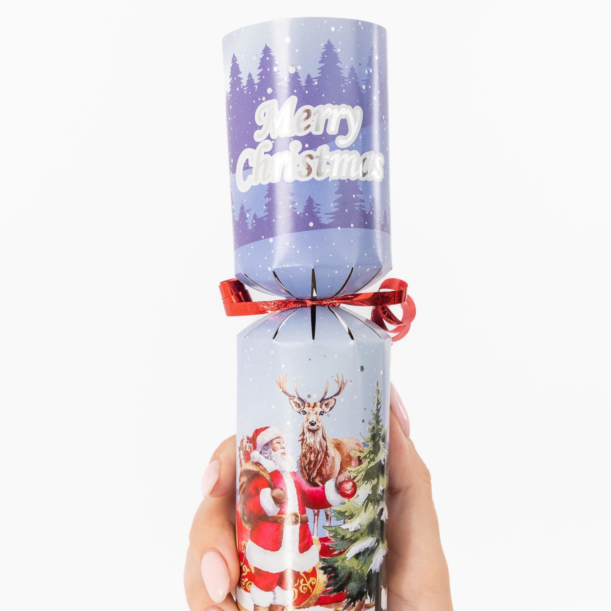 Christmas Cracker Make Fill Your Own kit Makes 6 Crackers Hats Joke Trad Santa Etsy