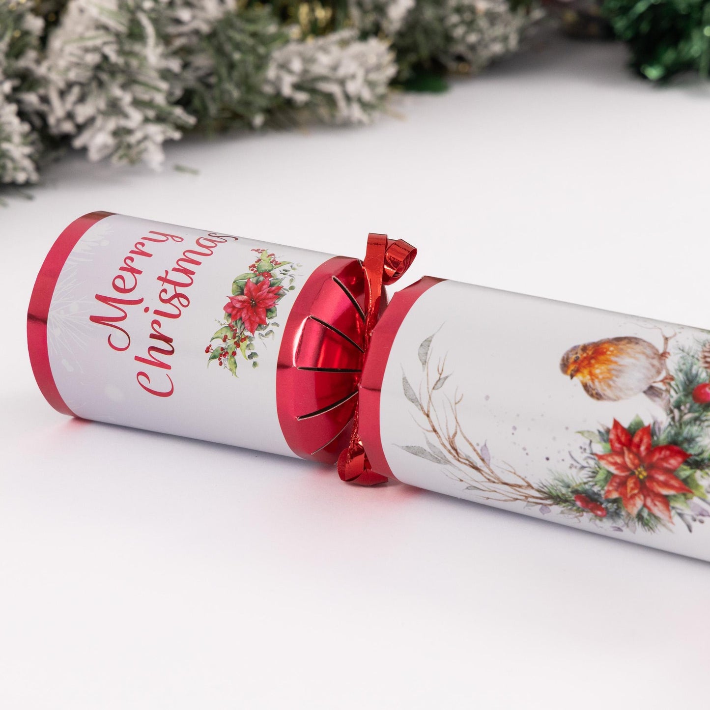 Christmas Cracker Make Fill Your Own kit Makes 6 Crackers Hats Joke Robin Etsy