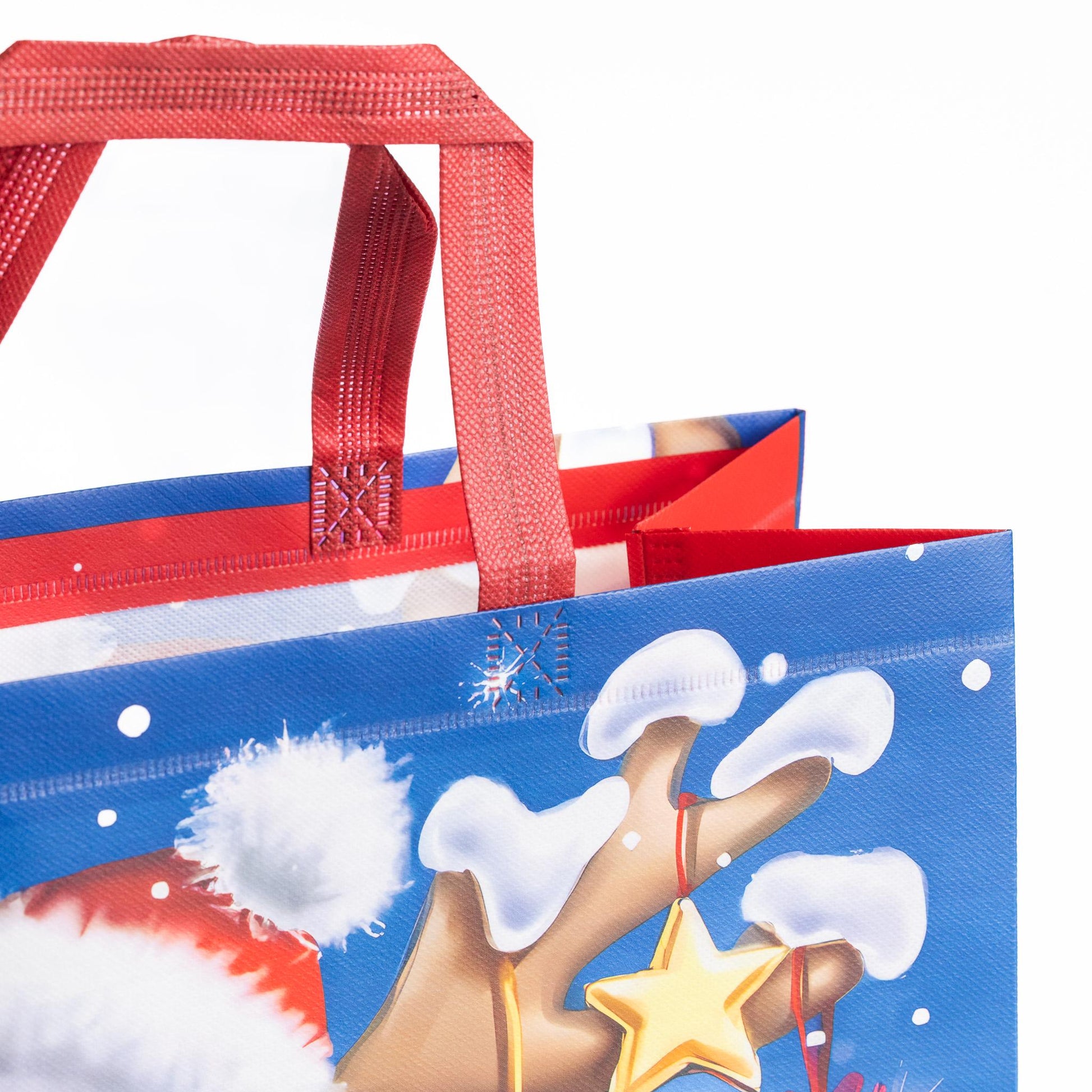 4 Christmas Gift Bags Extra Large with Handles Christmas Tote Bags Reusable Etsy