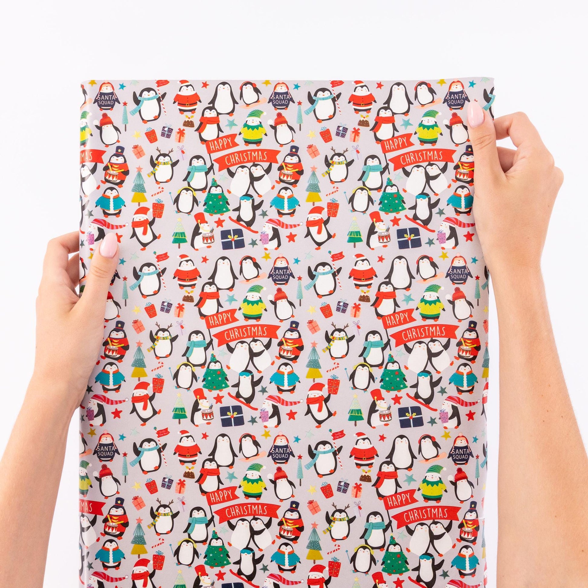 4 Rolls Christmas Gift Wrapping Kids Designs Paper 4M x 70cm Roll 16 Metre Etsy