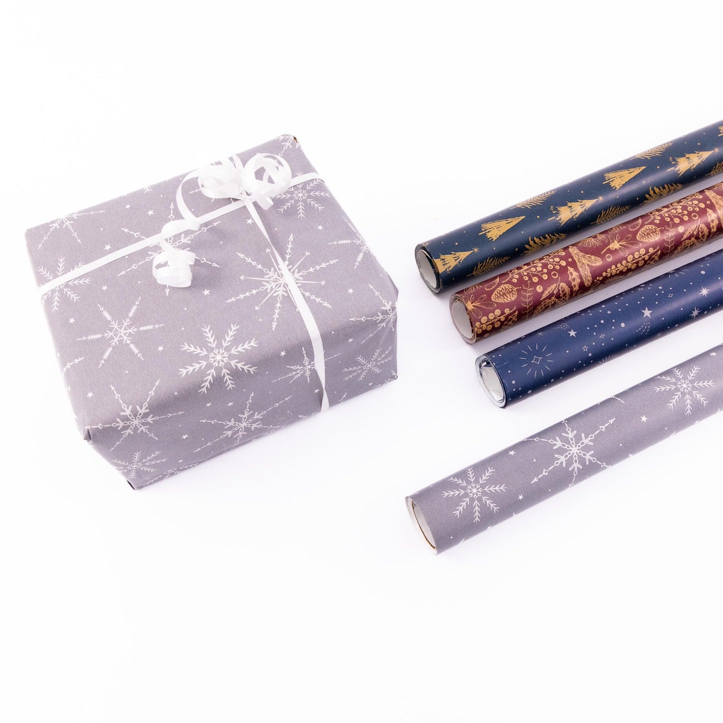 4 Rolls Christmas Gift Wrapping Contemporary Paper 4M x 70cm Roll 16 Metre Etsy