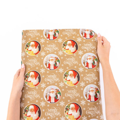 Traditional Christmas Wrapping Paper – 4 Rolls x 4m – image 4