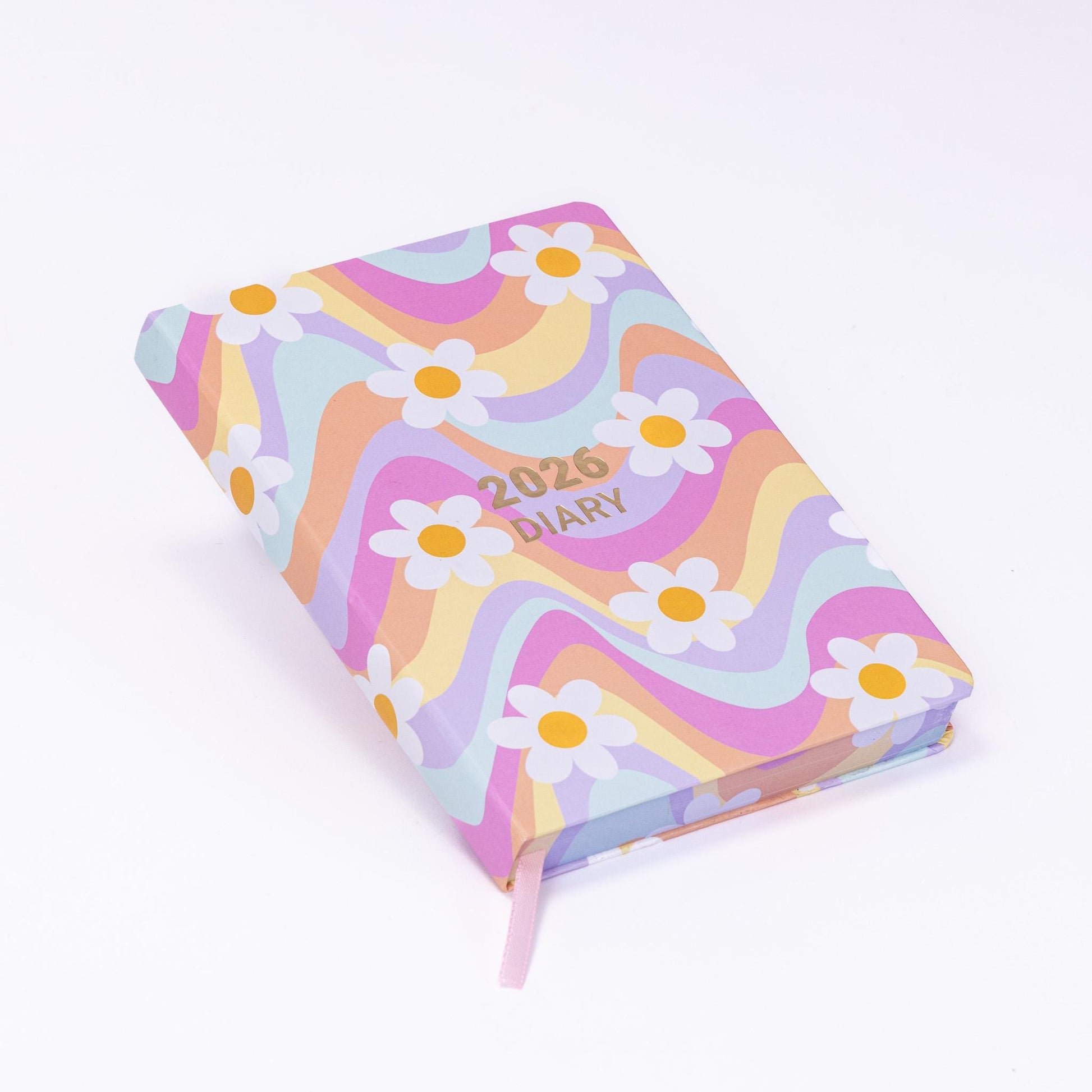 2026 Diary A5 Day to Page Full Year Planner Desk Hardback Luxury Printed Edges Etsy