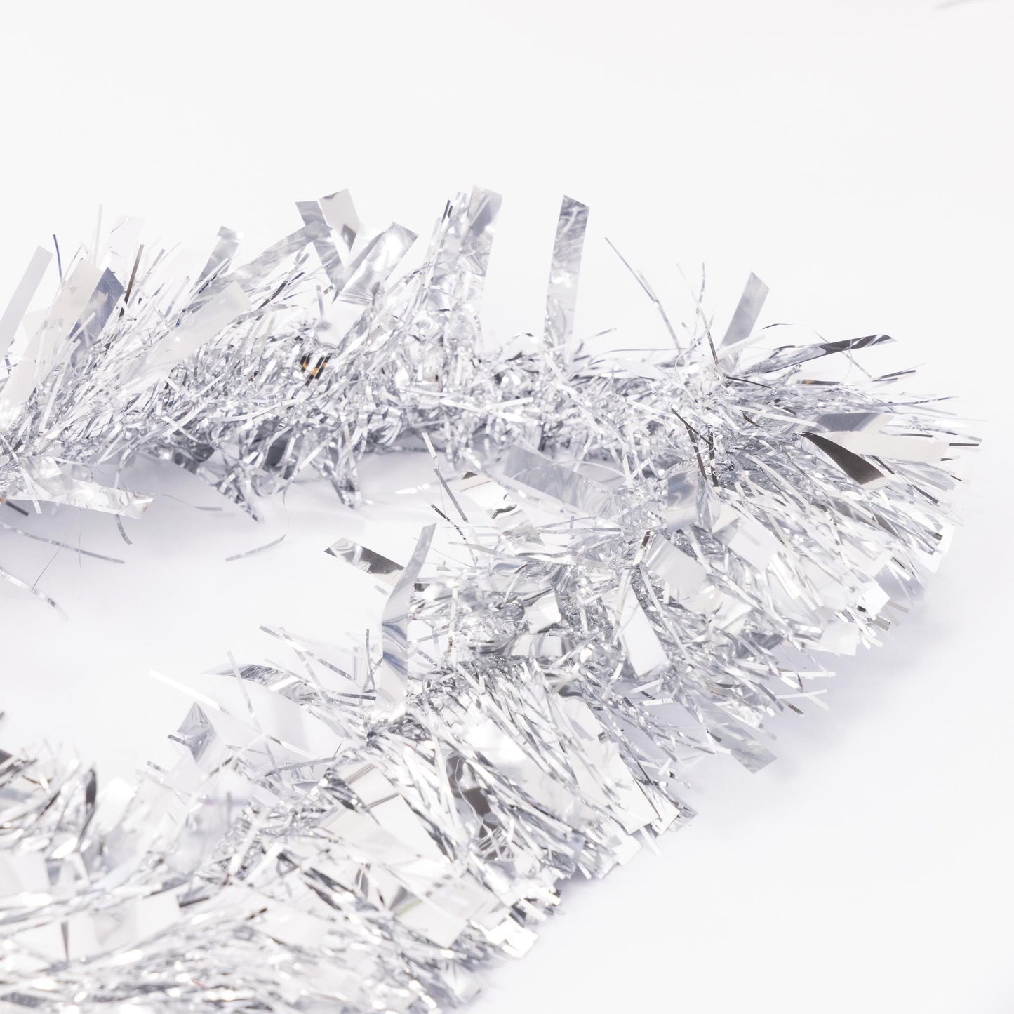 6 X 2M Chunky Tinsel Christmas Tree party Home Xmas Decoration Garland 12 Metre (Red and White) Etsy