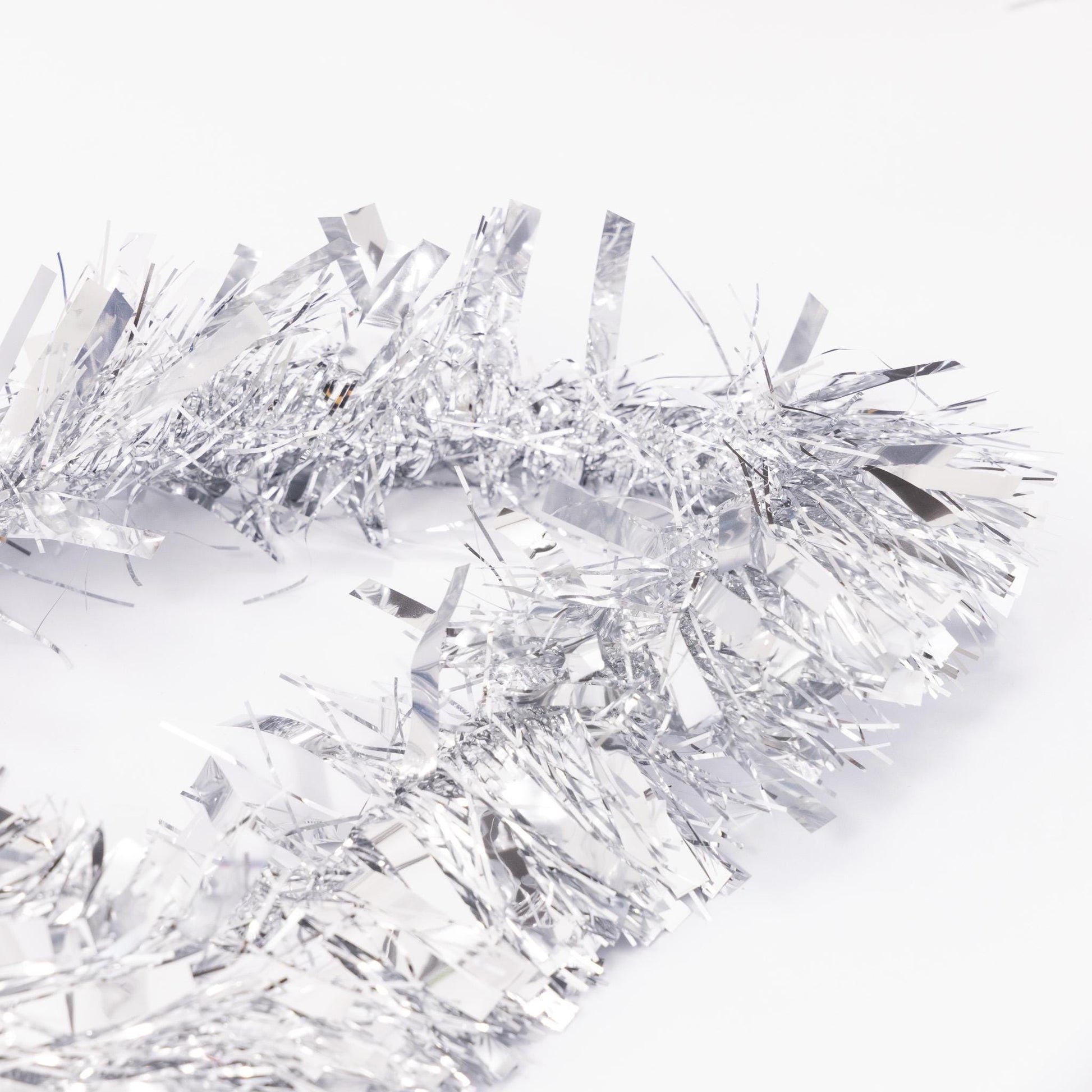 6 X 2M Chunky Tinsel Christmas Tree party Home Xmas Decoration Garland 12 Metre (Red and White) Etsy