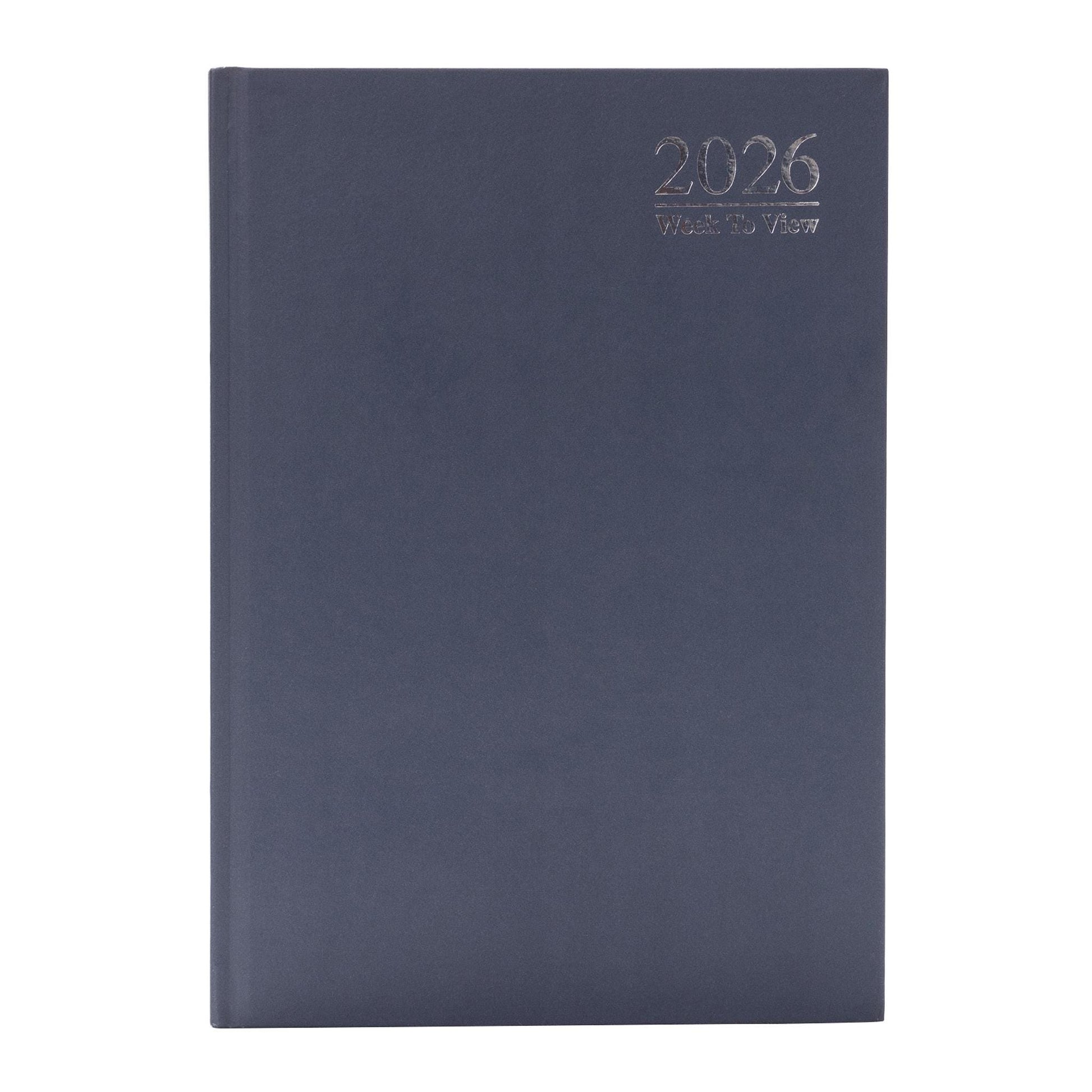 2026 A5 Week To View Diary Full Year Planner Organiser Hardback Cover Etsy
