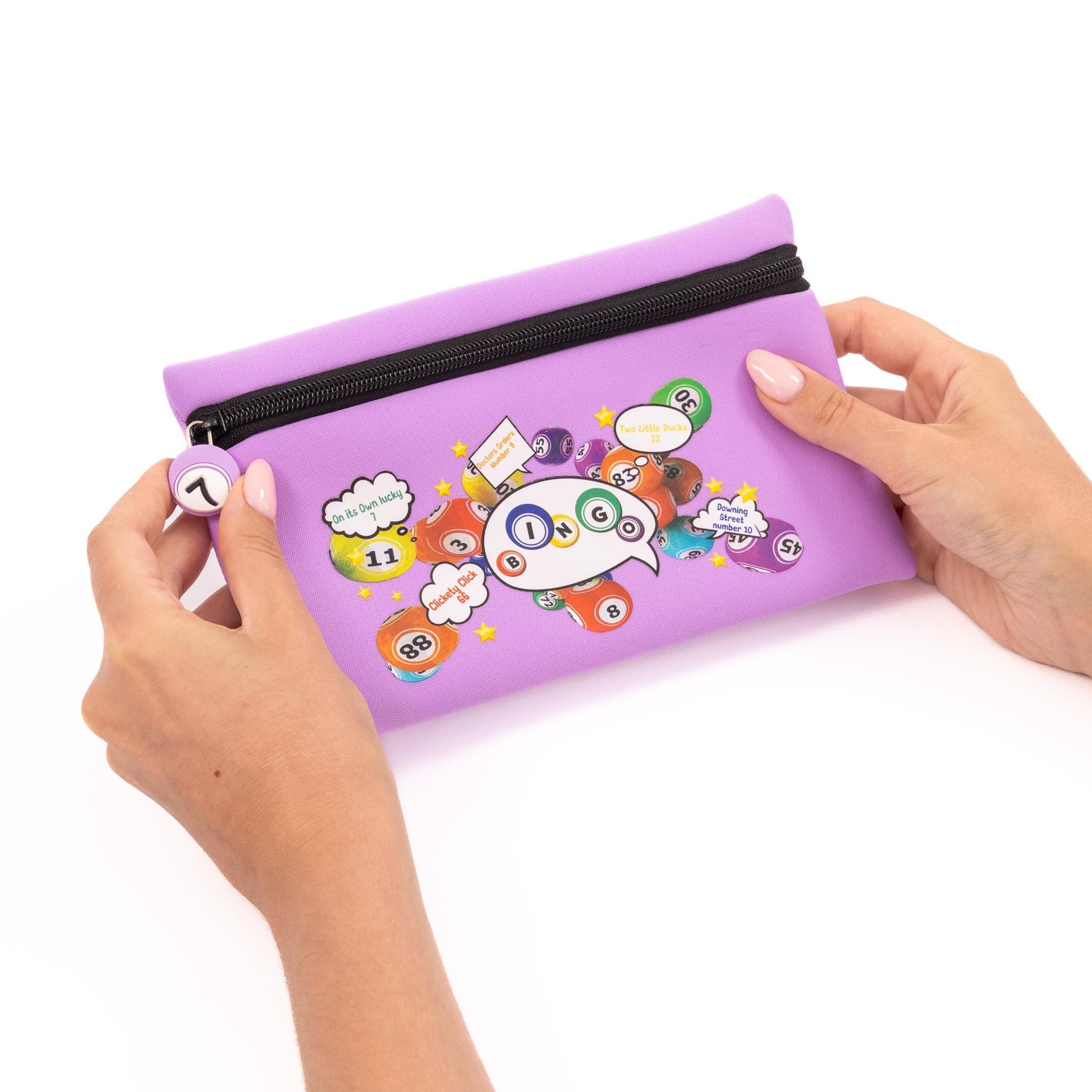 Bingo Dabber Case 6 Dabbers & Bingo Board Tickets Pens Markers Gift Idea Etsy