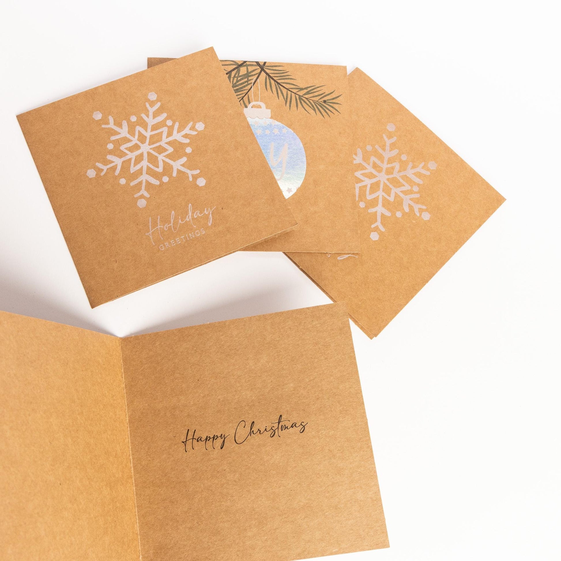 30 Christmas Cards Bumper Pack Mixed Cute Traditional Festive 2 Kraft Designs Etsy