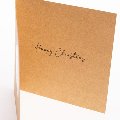 Christmas Cards Bumper Pack – 2 Kraft Designs – Pack of 30 – image 9