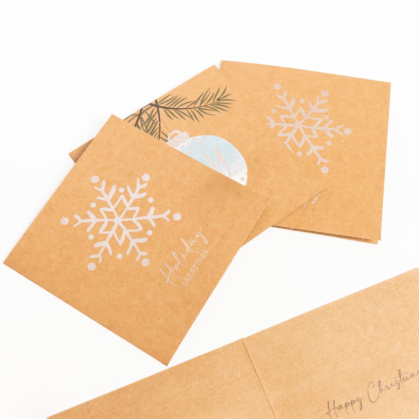 30 Christmas Cards Bumper Pack Mixed Cute Traditional Festive 2 Kraft Designs Etsy