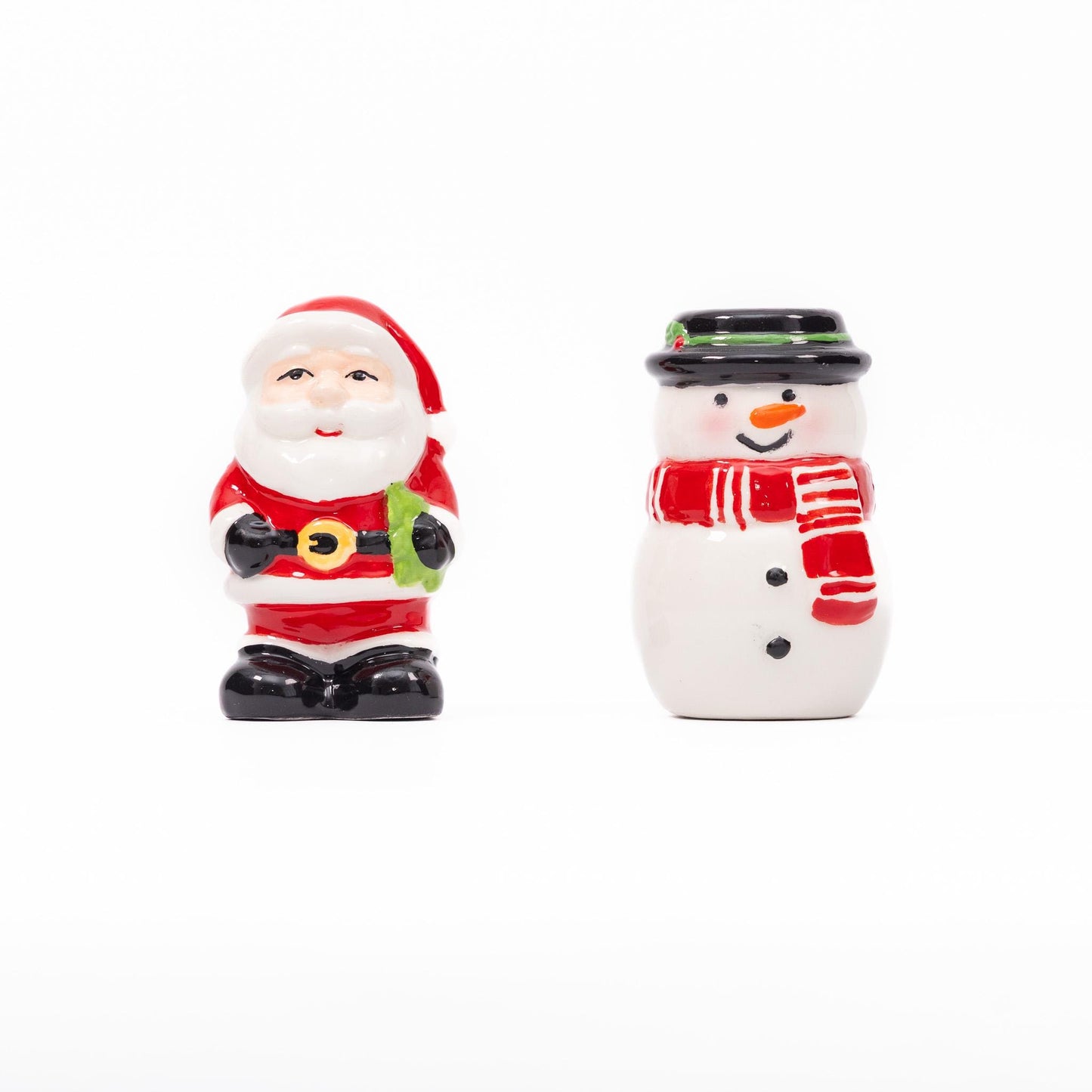 Christmas Salt & Pepper Pots Santa Snowman Novelty Cruet Set Shakers Etsy