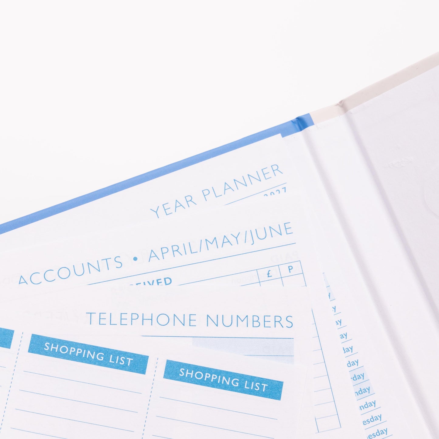 2026 A5 A6 Week To View Diary Organiser Magnetic Closure Cover Family Planner Etsy