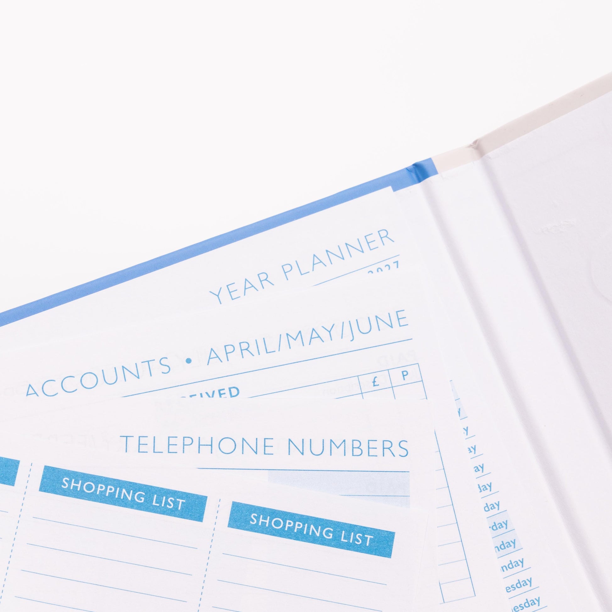 2026 A5 A6 Week To View Diary Organiser Magnetic Closure Cover Family Planner Etsy