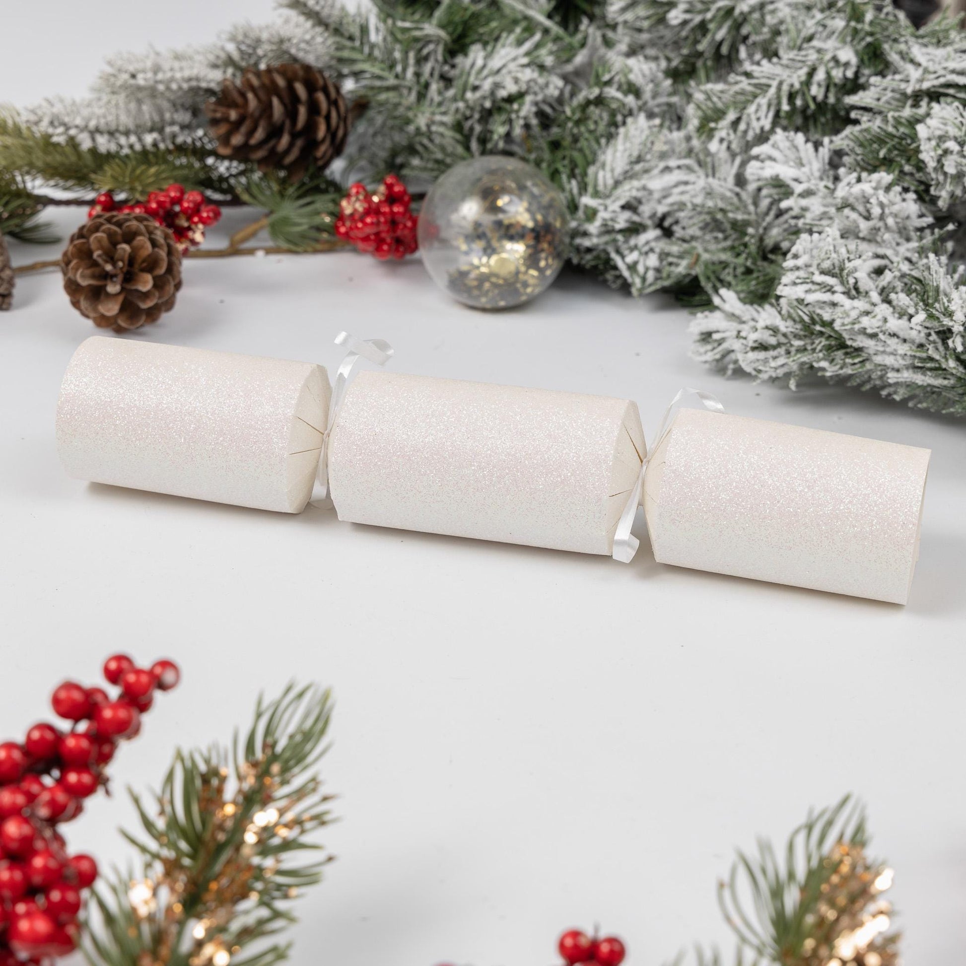 Make Your Own Christmas Cracker kit Crackers Hats Snaps yellow green pink purple navy gold silver GLITTER packs of 6,12,18 and 24 Etsy