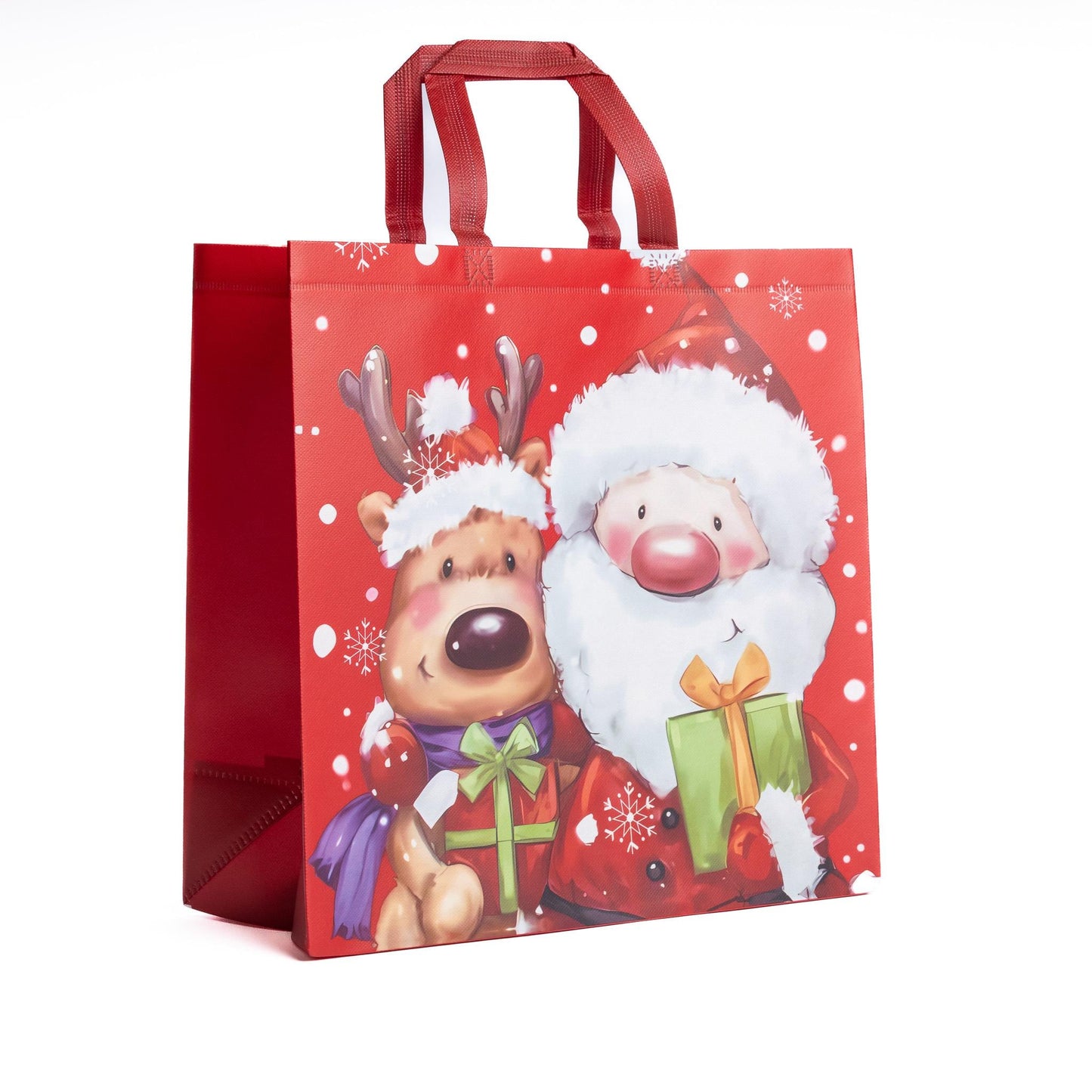 4 Christmas Gift Bags Extra Large with Handles Christmas Tote Bags Reusable Etsy