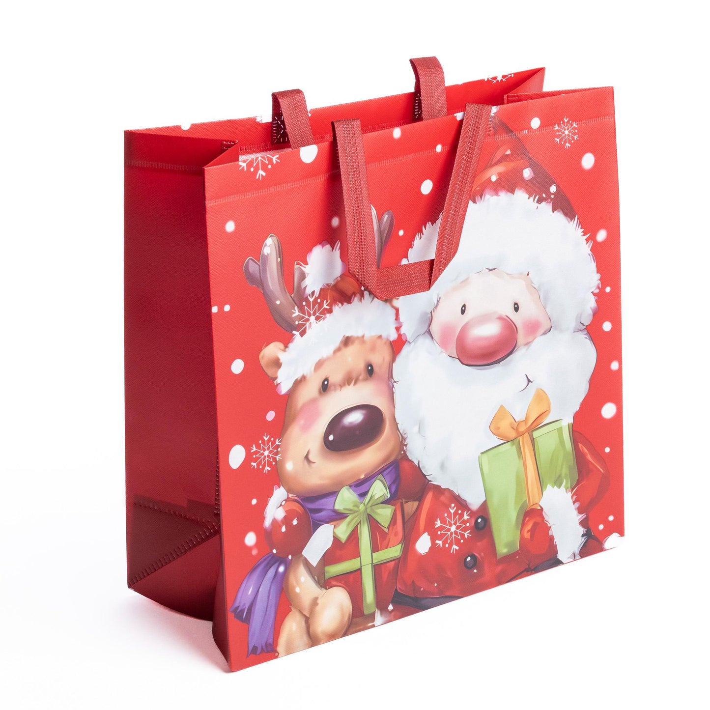 4 Christmas Gift Bags Extra Large with Handles Christmas Tote Bags Reusable Etsy