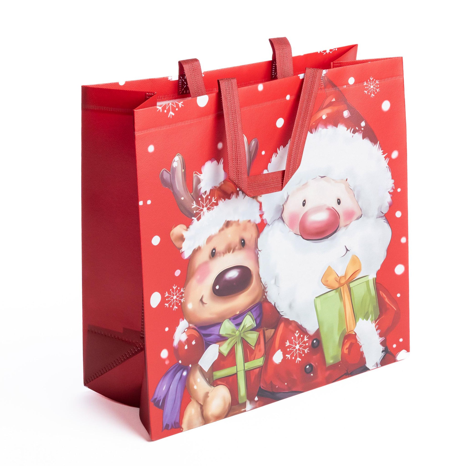 4 Christmas Gift Bags Extra Large with Handles Christmas Tote Bags Reusable Etsy