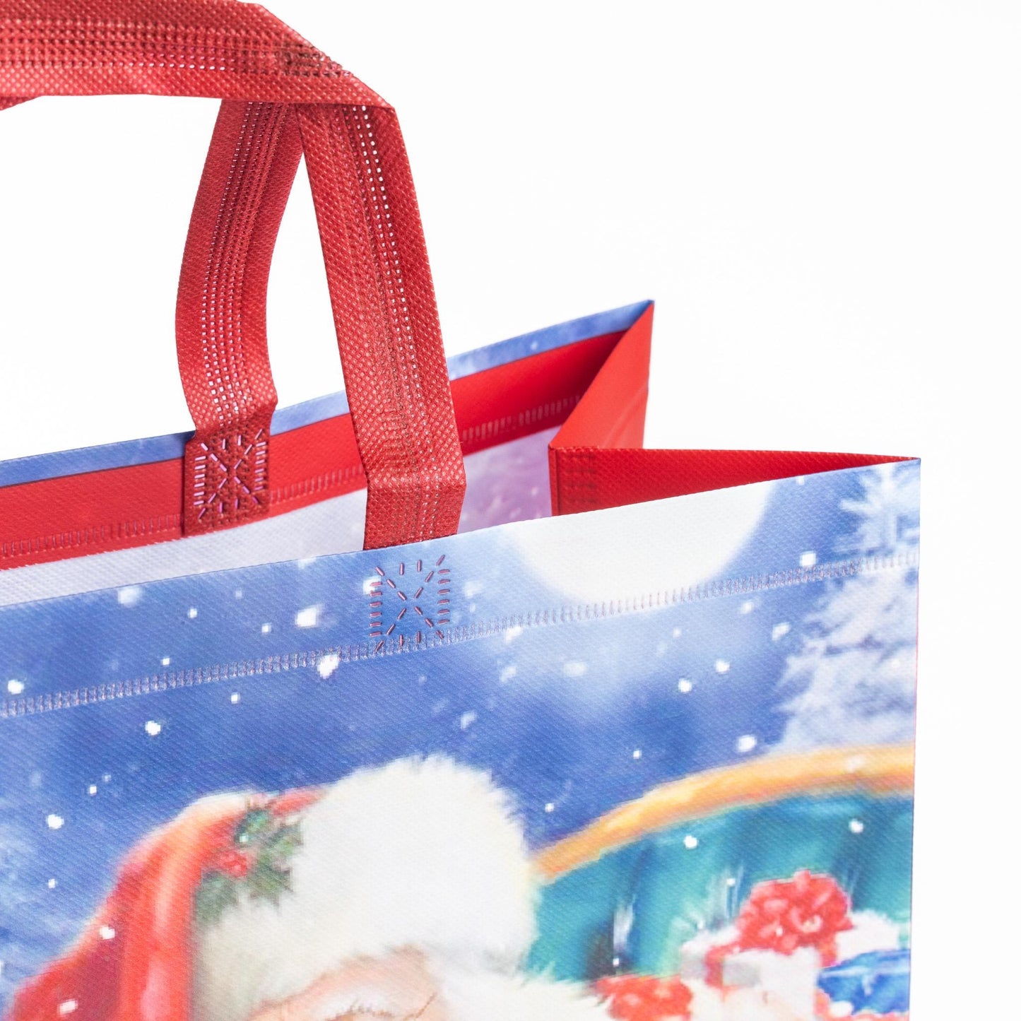 4 Christmas Gift Bags Extra Large with Handles Christmas Tote Bags Reusable Etsy