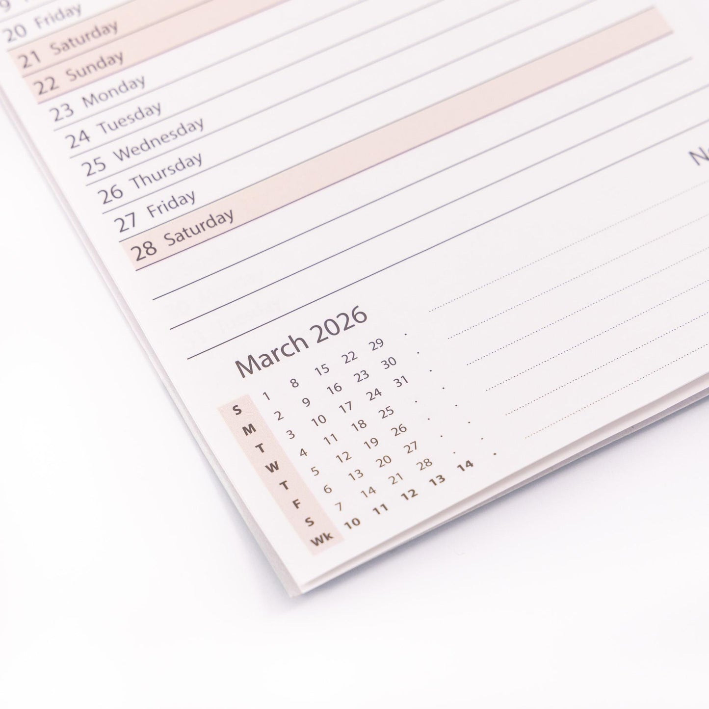 2026 Slim Calendar & Diary Set Planner Spiral Cats Dogs Flowers Garden Scenes Etsy