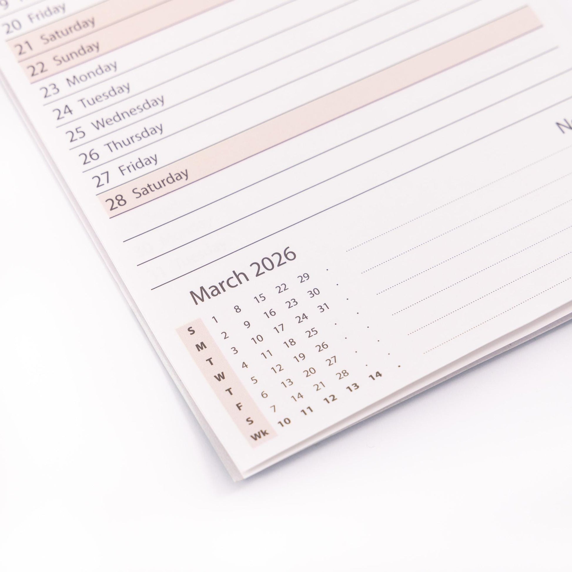 2026 Slim Calendar & Diary Set Planner Spiral Cats Dogs Flowers Garden Scenes Etsy