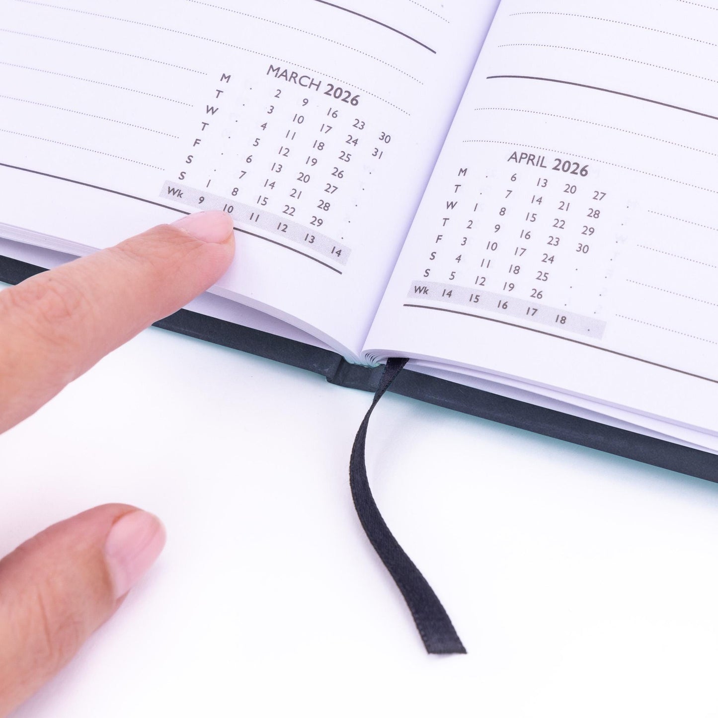 2026 A5 Week To View Diary Full Year Planner Organiser Hardback Cover Etsy