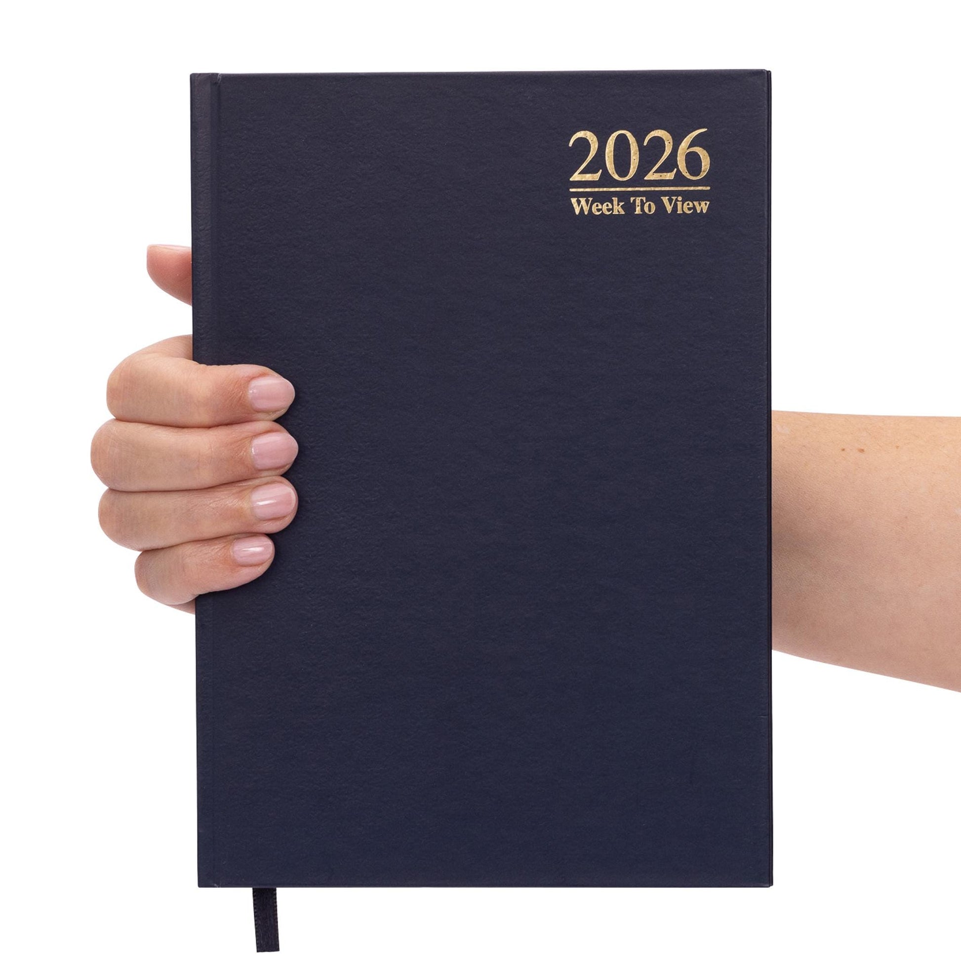 2026 A5 Week To View Diary Full Year Planner Organiser Hardback Cover Etsy