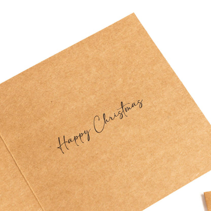 Christmas Cards Bumper Pack – 2 Kraft Designs – Pack of 30 – image 12