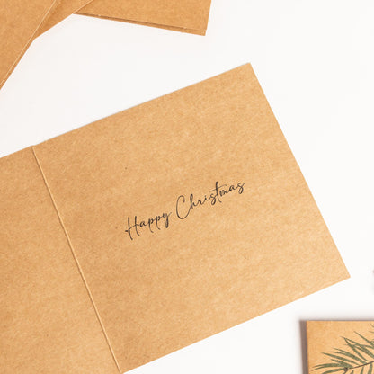 Christmas Cards Bumper Pack – 2 Kraft Designs – Pack of 30 – image 11
